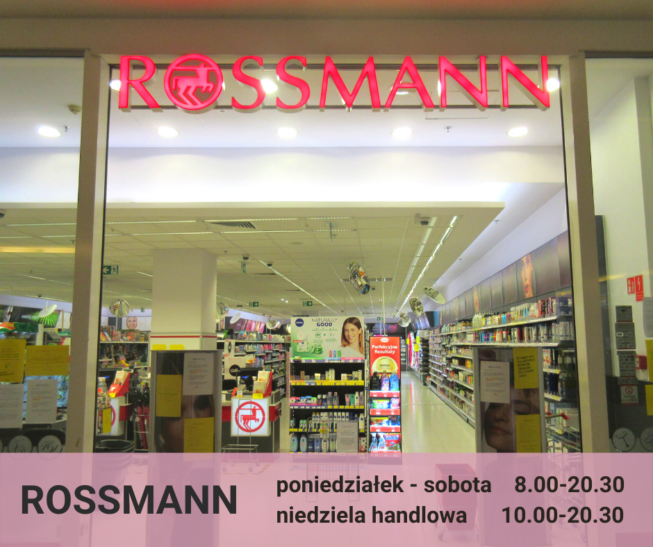 Drogeria - sklep Rossmann Łódź - perfumeria - Centrum Nowa Górna